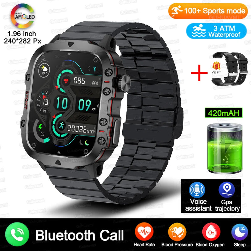 Black Smart Watch  super amoled