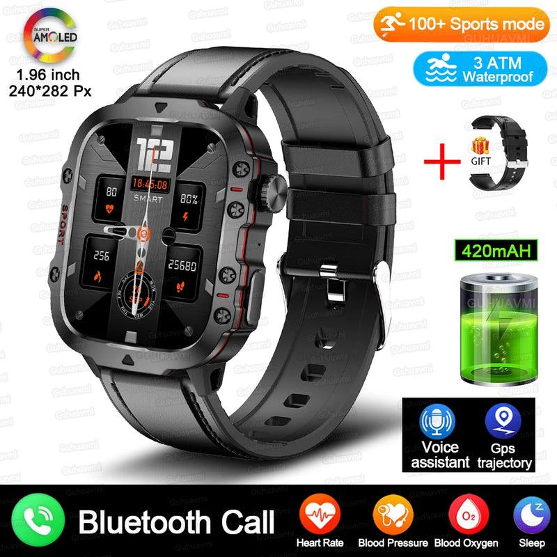 Black Smart Watch  super amoled