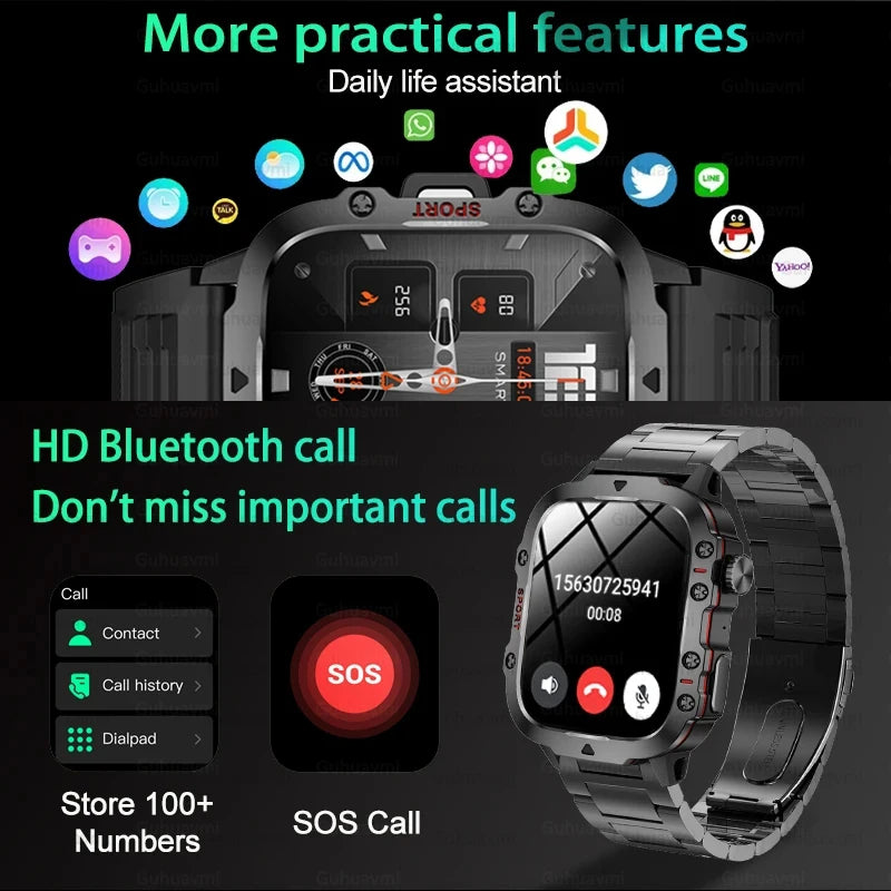 Black Smart Watch  super amoled