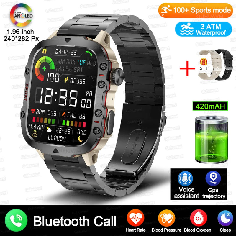 Black Smart Watch  super amoled