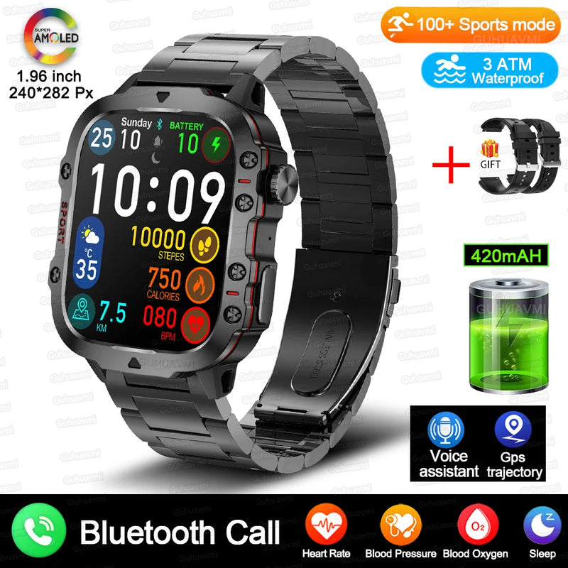 Black Smart Watch  super amoled